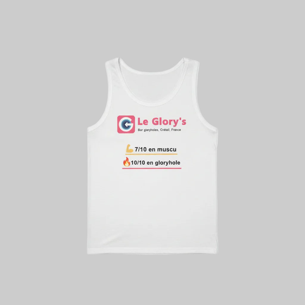 Le débardeur signature du Glory’s à Créteil
