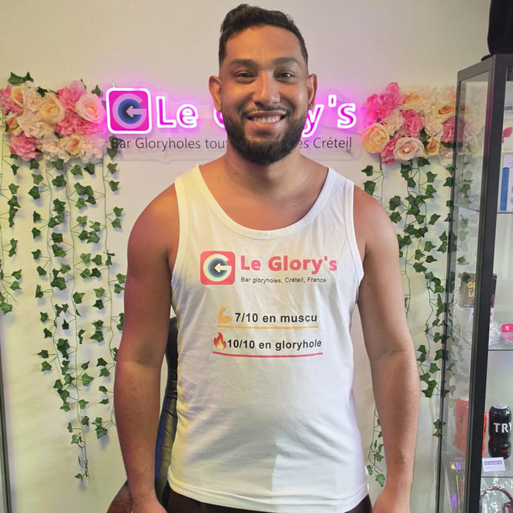 Le débardeur signature du Glory’s à Créteil