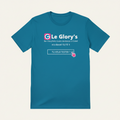 T-shirt du Glory's, "TU VEUX TESTER", bleu