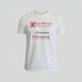 T-shirt Blanc manches courtes Le Glory’s – col rond